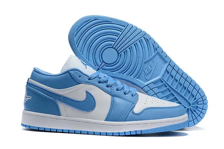 Air Jordan 1 Low Blue and White