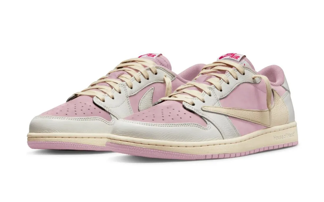 Travis Scott x Air Jordan 1 Low OG "Shy Pink